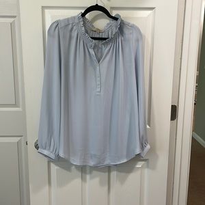 Light blue Loft blouse XL like new